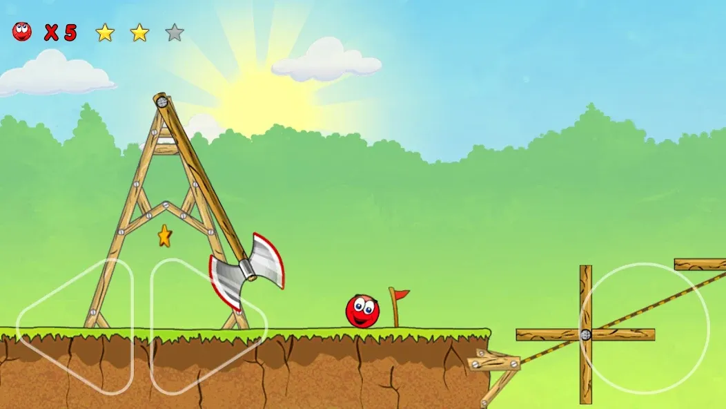 Red Ball 3: Jump for Love! Bou (Ред Болл 3) МОД/Взлом [Все открыто, Дополнительные деньги и Меню MOD] Screenshot 4