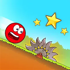 Скачать Red Ball 3: Jump for Love! Bou Взломанная на много денег и все уровни открыты на Android