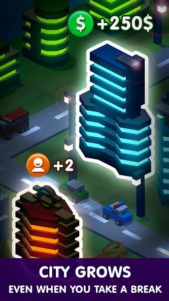 Tap Tap: Idle City Builder Sim МОД/Взлом [Деньги, Монеты и Меню MOD] Screenshot 3