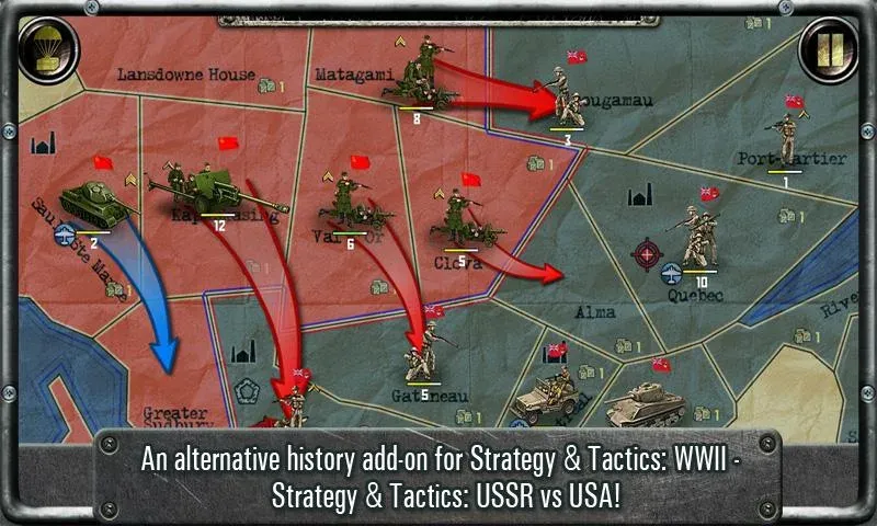 Strategy & Tactics－USSR vs USA МОД/Взлом [Все открыто, Дополнительные деньги и Меню MOD] Screenshot 1