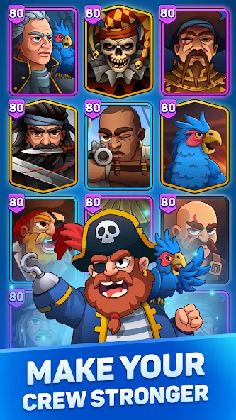 Pirates & Puzzles：Ship Battles МОД/Взлом [Деньги, Монеты и Меню MOD] Screenshot 3