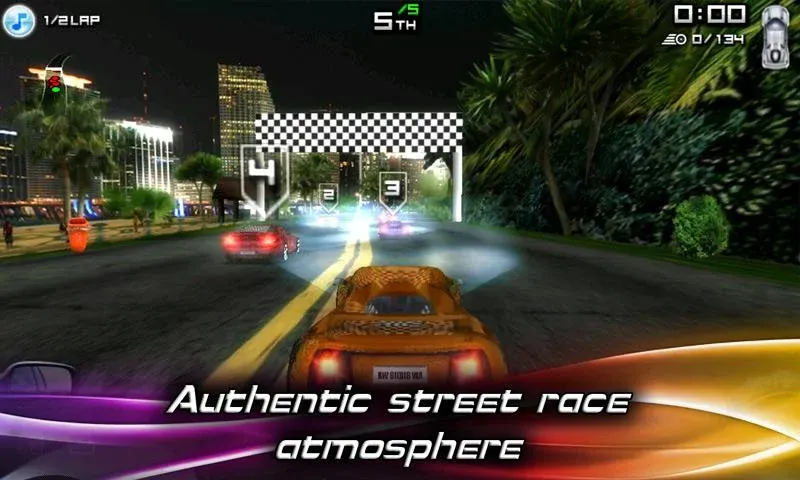 Race Illegal: High Speed 3D (Рейс Иллигал) МОД/Взлом [Все открыто, Дополнительные деньги и Меню MOD] Screenshot 3