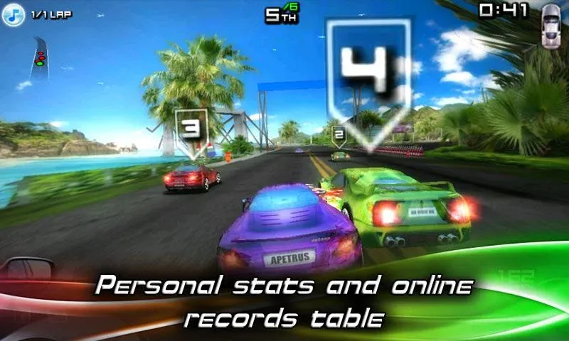Race Illegal: High Speed 3D (Рейс Иллигал) МОД/Взлом [Все открыто, Дополнительные деньги и Меню MOD] Screenshot 4