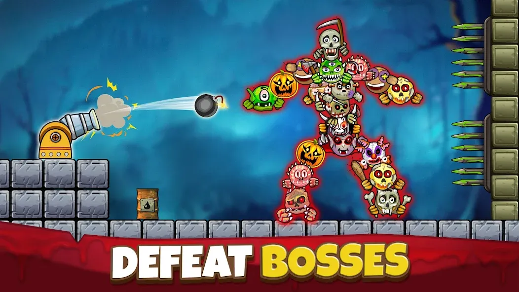 Crush the Monsters：Foul Puzzle МОД/Взлом [Бесконечные деньги, Монеты и Мега MOD] Screenshot 3