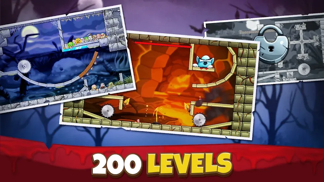 Crush the Monsters：Foul Puzzle МОД/Взлом [Бесконечные деньги, Монеты и Мега MOD] Screenshot 4