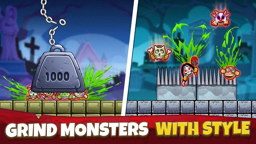 Crush the Monsters：Foul Puzzle МОД/Взлом [Бесконечные деньги, Монеты и Мега MOD] Screenshot 5