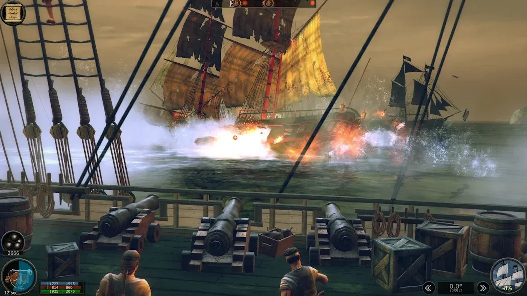 Pirates Flag－Open-world RPG (Темпест) МОД/Взлом [Меню, Бесконечные монеты и Открытые уровни] Screenshot 2