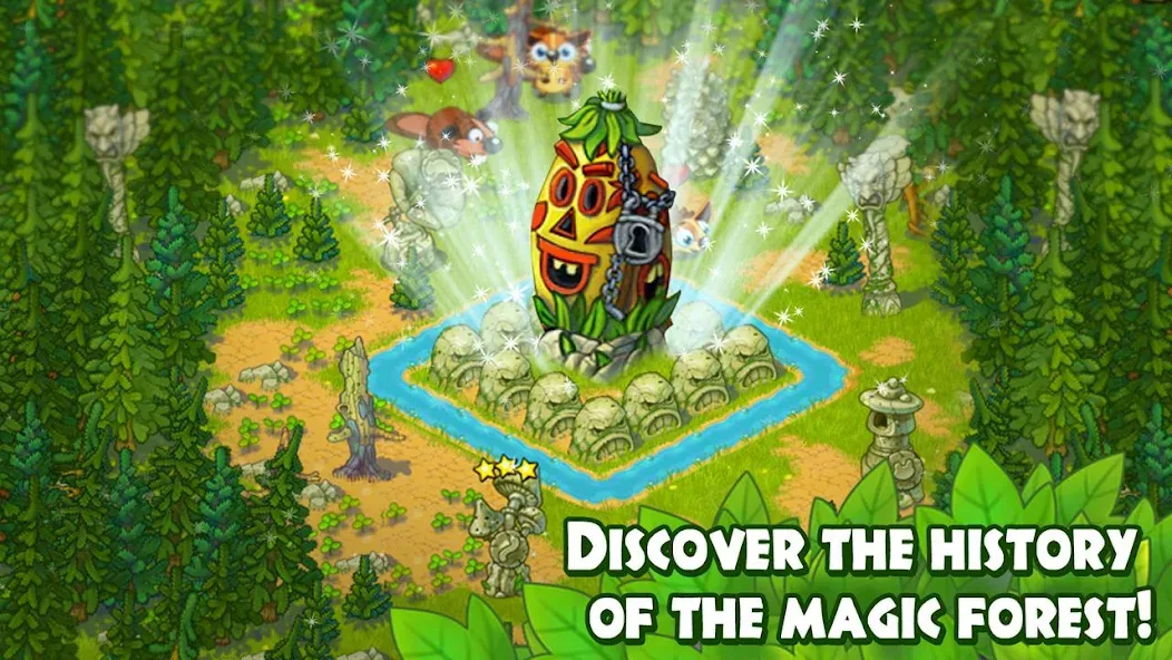 Animal Village: Forest Ranch МОД/Взлом [Меню, Бесконечные монеты и Открытые уровни] Screenshot 2
