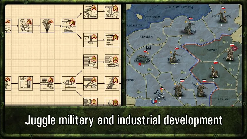 Strategy & Tactics: WW2 МОД/Взлом [Много монет, Открытые уровни и Мега MOD] Screenshot 4