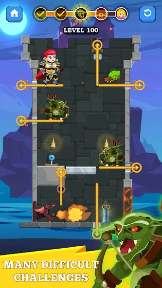 Hero Rescue (Герой Спасения) МОД/Взлом [Много денег, Монет и Все открыто] Screenshot 4