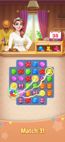 Hey Beauty: Love & Puzzle (Хей Бьюти) МОД/Взлом [Много денег, Монет и Все открыто] Screenshot 3