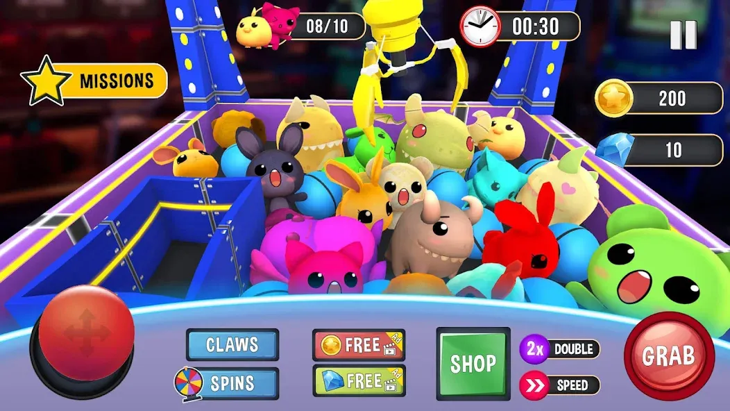 Claw Machine Games Crane Game (Клоу Машины Геймс Крейн Гейм) МОД/Взлом [Много денег, Монет и Все открыто] Screenshot 1