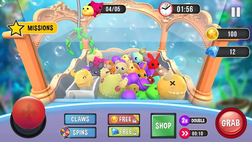 Claw Machine Games Crane Game (Клоу Машины Геймс Крейн Гейм) МОД/Взлом [Много денег, Монет и Все открыто] Screenshot 2