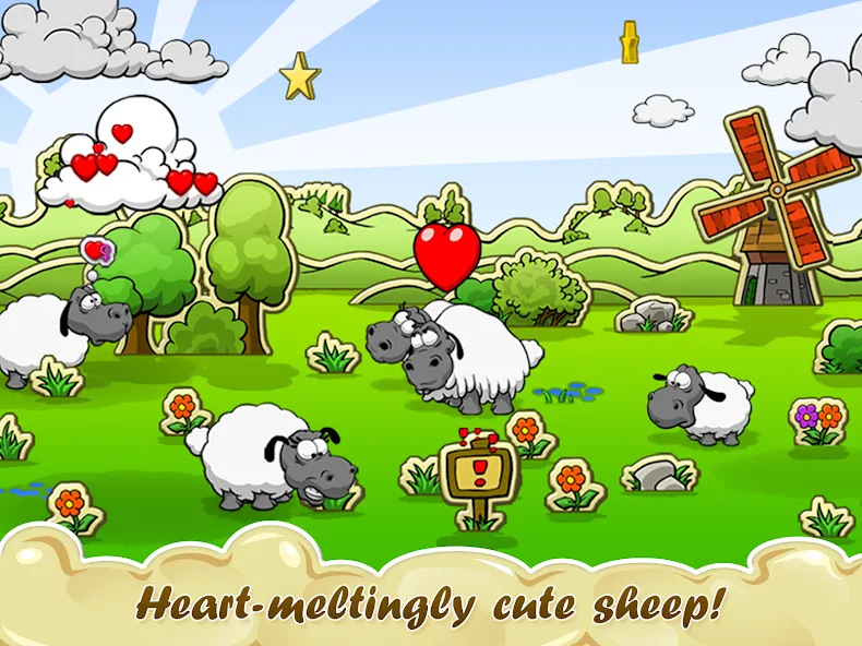 Clouds & Sheep МОД/Взлом [Много денег, Монет и Все открыто] Screenshot 1