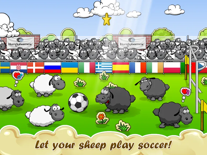 Clouds & Sheep МОД/Взлом [Много денег, Монет и Все открыто] Screenshot 4