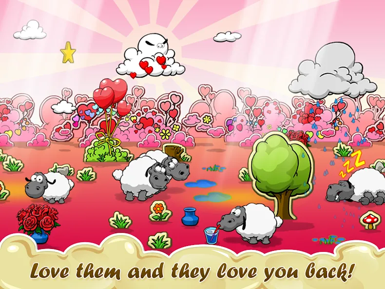 Clouds & Sheep МОД/Взлом [Много денег, Монет и Все открыто] Screenshot 5