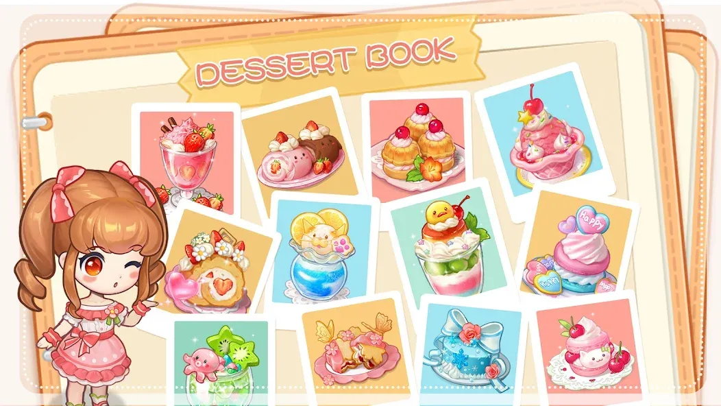 Happy Desserts！ МОД/Взлом [Деньги, Монеты и Меню MOD] Screenshot 3