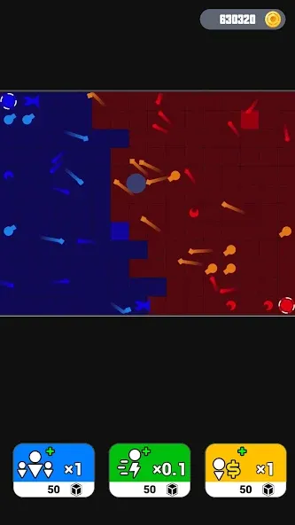 Territory War (Территориальная война) МОД/Взлом [Деньги, Монеты и Меню MOD] Screenshot 1