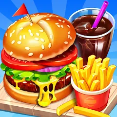 Скачать Cooking Restaurant Food Games Взлом (много денег и без рекламы) на Android