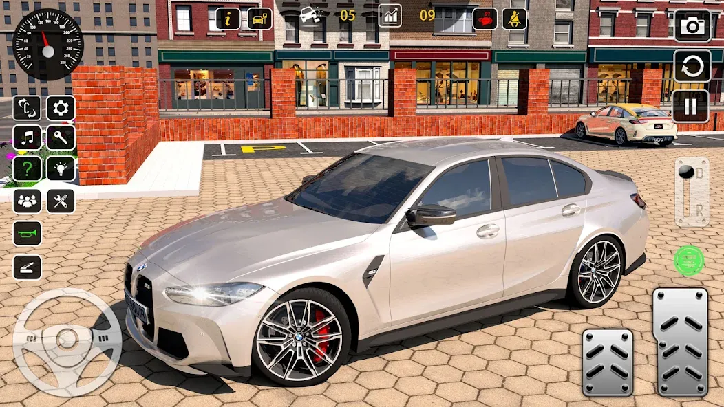 Super Car Parking 3d Games МОД/Взлом [Меню, Бесконечные монеты и Открытые уровни] Screenshot 2