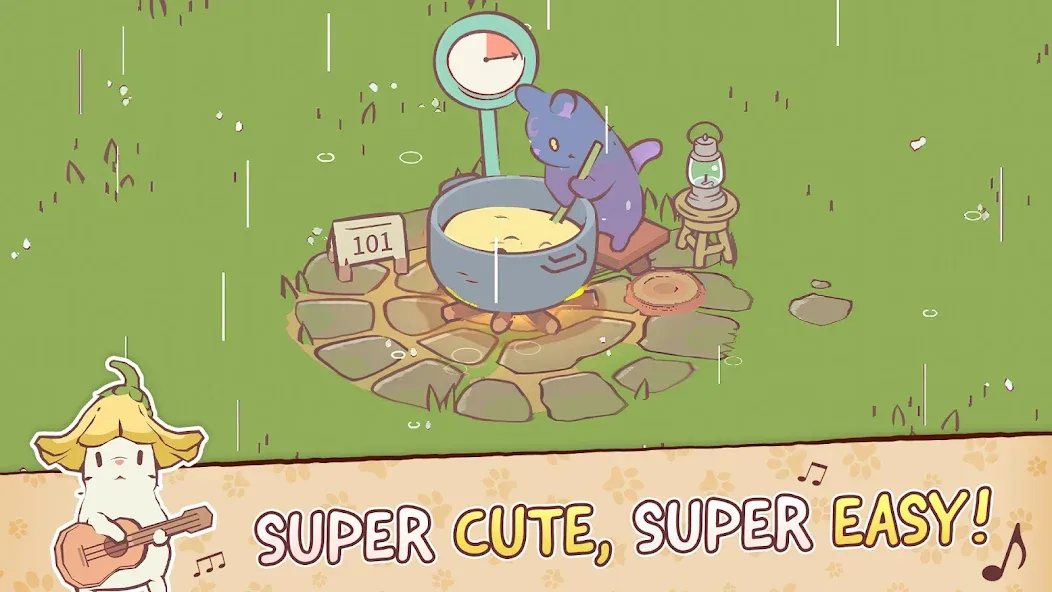 Cats & Soup - Cute Cat Game МОД/Взлом [Бесконечные деньги, Монеты и Мега MOD] Screenshot 1