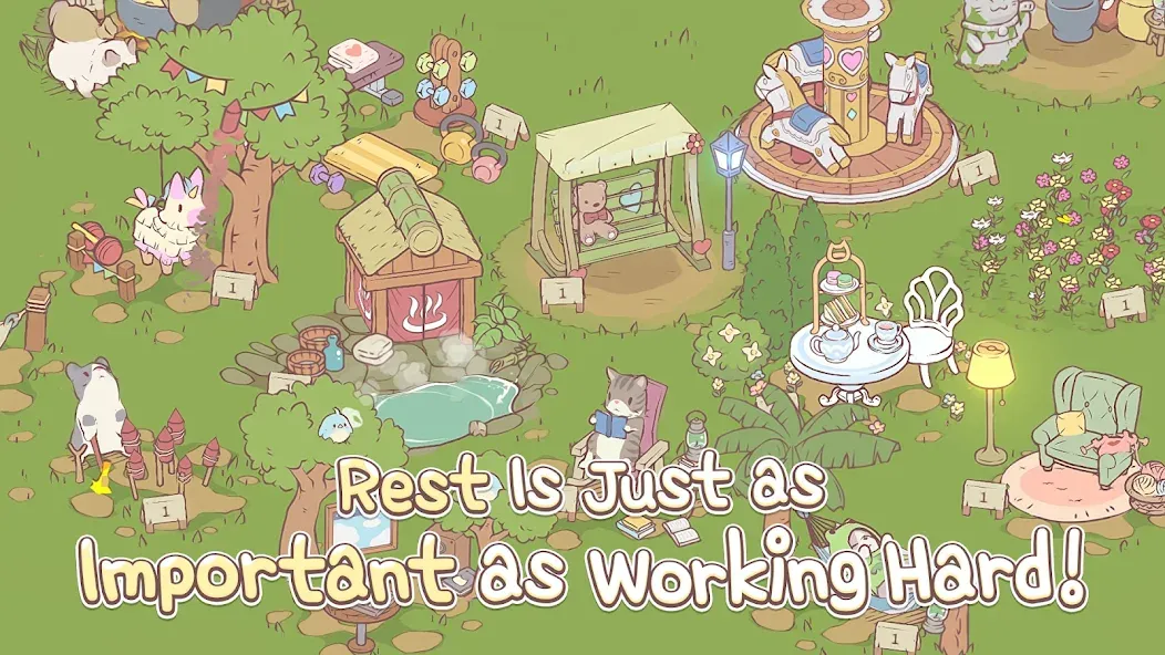 Cats & Soup - Cute Cat Game МОД/Взлом [Бесконечные деньги, Монеты и Мега MOD] Screenshot 3