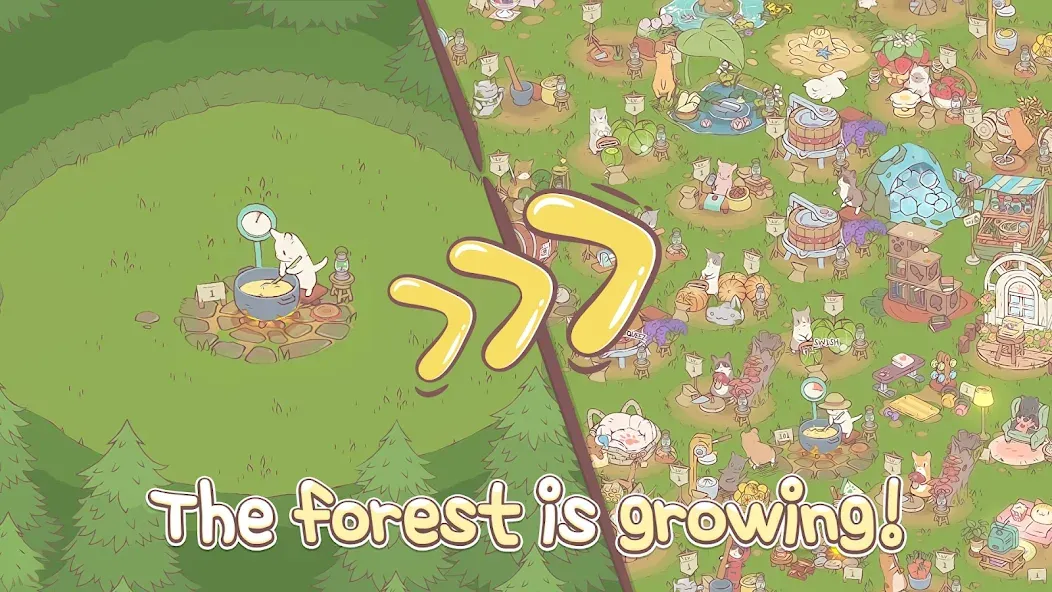 Cats & Soup - Cute Cat Game МОД/Взлом [Бесконечные деньги, Монеты и Мега MOD] Screenshot 5