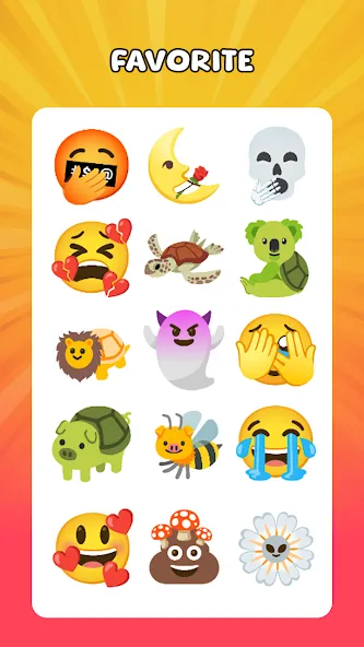 Emoji Mix: DIY Mixing (Эмоджи Микс) МОД/Взлом [Много денег, Монет и Все открыто] Screenshot 3