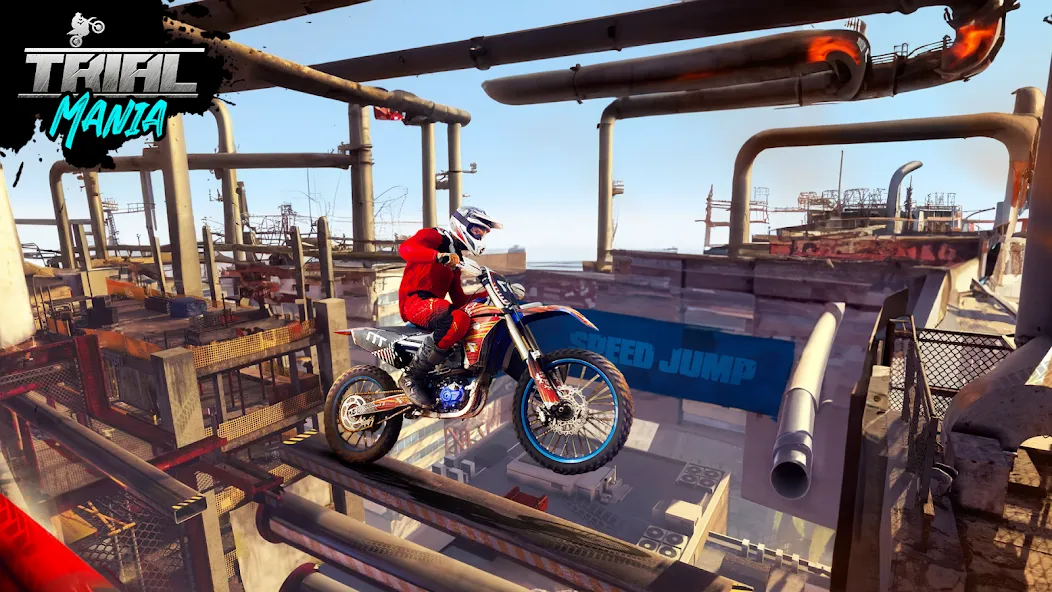 Trial Mania: Dirt Bike Games (Трайал Мания) МОД/Взлом [Много монет, Открытые уровни и Мега MOD] Screenshot 4