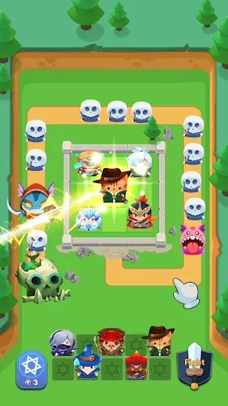 Cube Defender: Casual TD (Кьюб Дефендер) МОД/Взлом [Бесконечные деньги, Монеты и Мега MOD] Screenshot 1