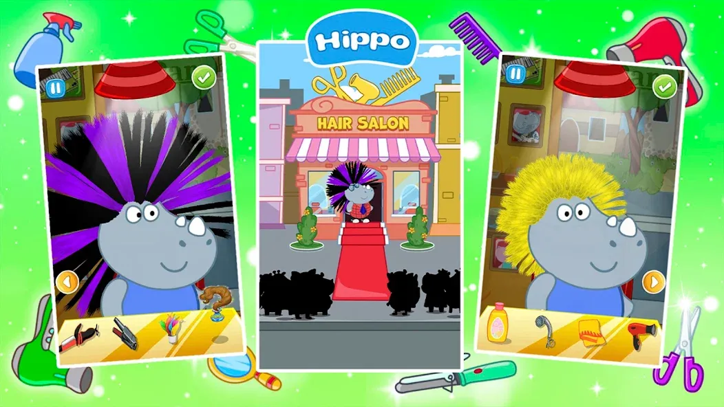 Hair Salon: Fashion Games МОД/Взлом [Много монет, Открытые уровни и Мега MOD] Screenshot 3