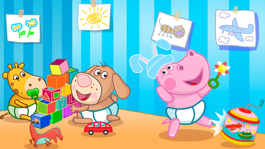 Baby Care Game МОД/Взлом [Меню, Бесконечные монеты и Открытые уровни] Screenshot 2