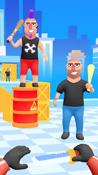 Hit Master 3D - Knife Assassin (Хит Мастер 3Д) МОД/Взлом [Деньги, Монеты и Меню MOD] Screenshot 4