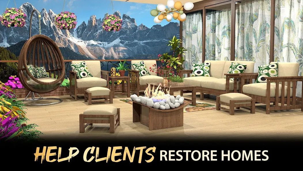 My Home Design: My House Games (Май Хоум Дизайн) МОД/Взлом [Все открыто, Дополнительные деньги и Меню MOD] Screenshot 4