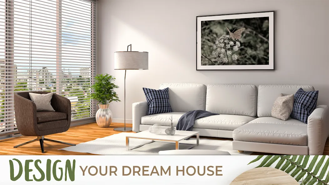 My Home Makeover Design: Games (Мой дизайн ремонта дома) МОД/Взлом [Все открыто, Дополнительные деньги и Меню MOD] Screenshot 1
