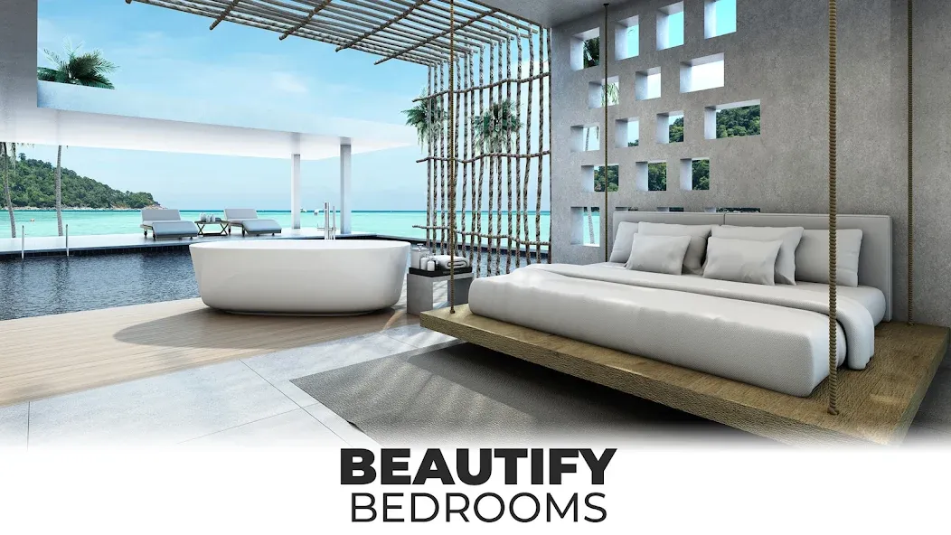 My Home Makeover: House Design МОД/Взлом [Все открыто, Дополнительные деньги и Меню MOD] Screenshot 2