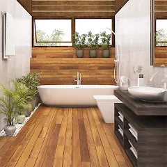 Скачать Взломанная My Home Makeover: House Design на Андроид (Много денег)