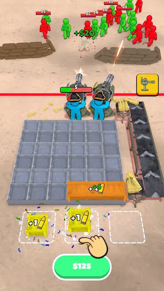 Ammo Fever: Tower Gun Defense (Аммо Фивер) МОД/Взлом [Бесконечные деньги, Монеты и Мега MOD] Screenshot 2
