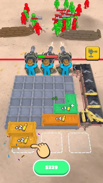 Ammo Fever: Tower Gun Defense (Аммо Фивер) МОД/Взлом [Бесконечные деньги, Монеты и Мега MOD] Screenshot 3