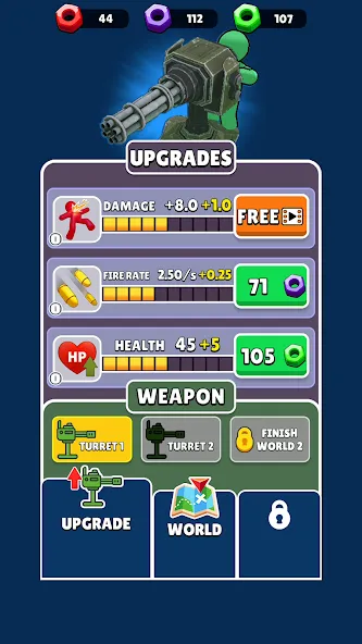 Ammo Fever: Tower Gun Defense (Аммо Фивер) МОД/Взлом [Бесконечные деньги, Монеты и Мега MOD] Screenshot 4
