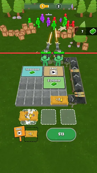 Ammo Fever: Tower Gun Defense (Аммо Фивер) МОД/Взлом [Бесконечные деньги, Монеты и Мега MOD] Screenshot 5