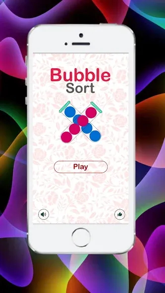 Bubble sort bubbling maker fun (Бабл сорт бабл макер фан) МОД/Взлом [Деньги, Монеты и Меню MOD] Screenshot 2