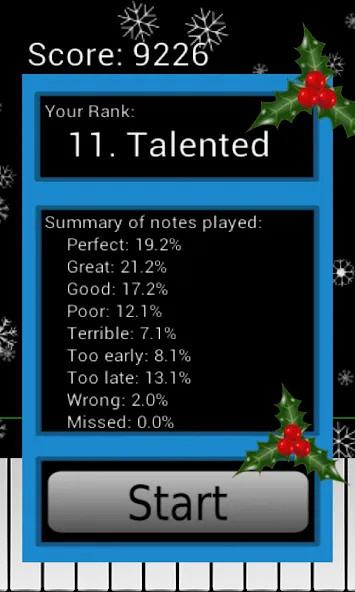 Christmas Piano (Рождественское пианино) МОД/Взлом [Бесконечные деньги, Монеты и Мега MOD] Screenshot 2