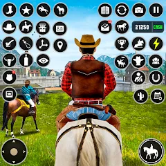 Скачать Horse Riding Rivals Horse Race взлом на много денег и бесплатные покупки на Android