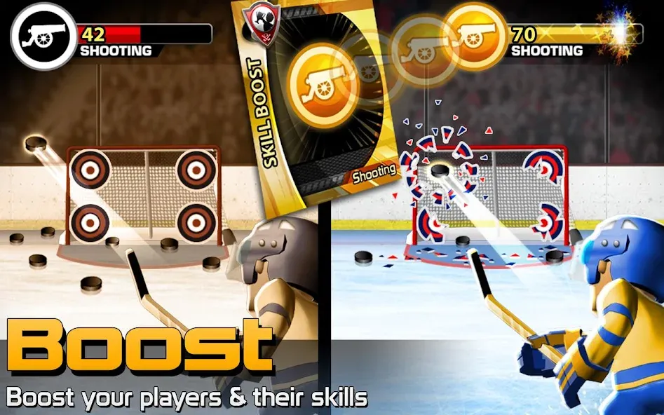 BIG WIN Hockey (БИГ ВИН Хоккей) МОД/Взлом [Много денег, Монет и Все открыто] Screenshot 2