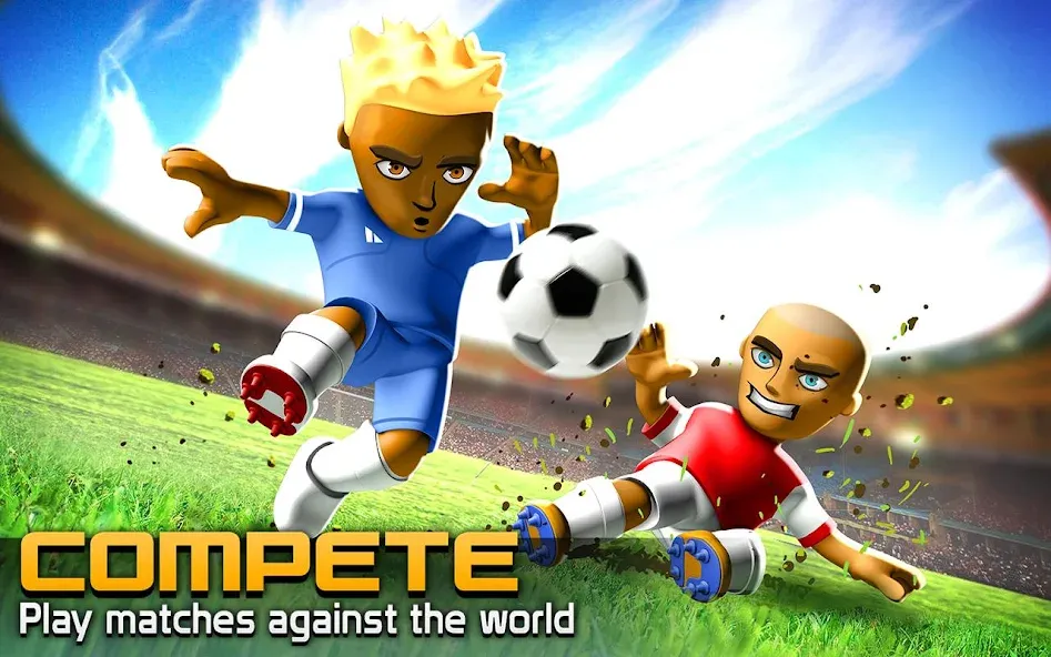 BIG WIN Soccer: World Football (БИГ ВИН Соккер) МОД/Взлом [Бесконечные деньги, Монеты и Мега MOD] Screenshot 1
