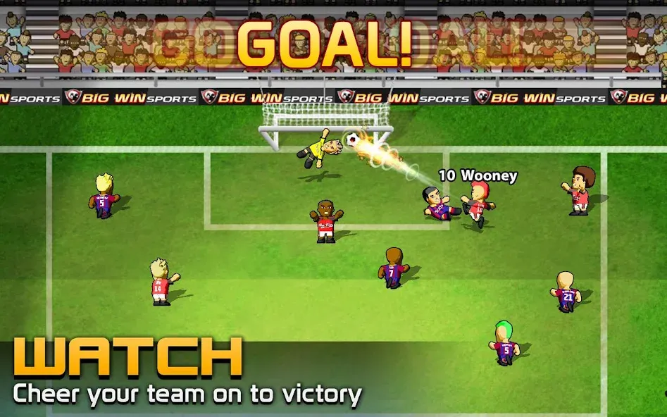 BIG WIN Soccer: World Football (БИГ ВИН Соккер) МОД/Взлом [Бесконечные деньги, Монеты и Мега MOD] Screenshot 3