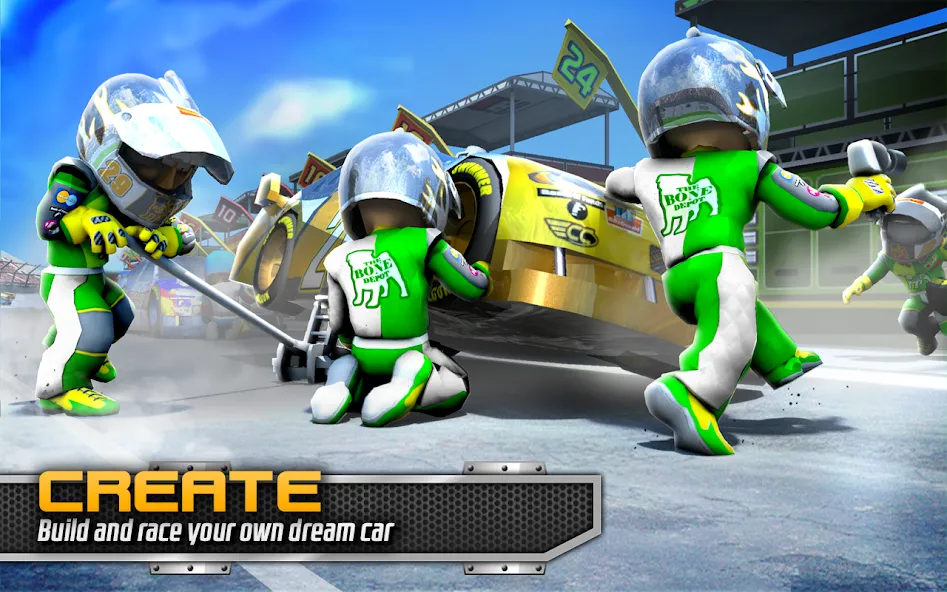 BIG WIN Racing (БИГ ВИН Гонки) МОД/Взлом [Деньги, Монеты и Меню MOD] Screenshot 1