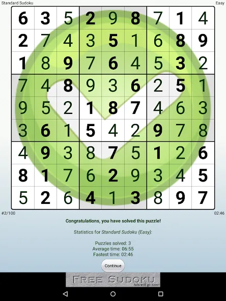 Droidoku - Andoku Puzzle (Дроидоку) МОД/Взлом [Много монет, Открытые уровни и Мега MOD] Screenshot 3