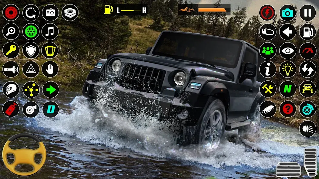 Offroad SUV: 4x4 Driving Game. (Оффроуд внедорожник) МОД/Взлом [Много монет, Открытые уровни и Мега MOD] Screenshot 1